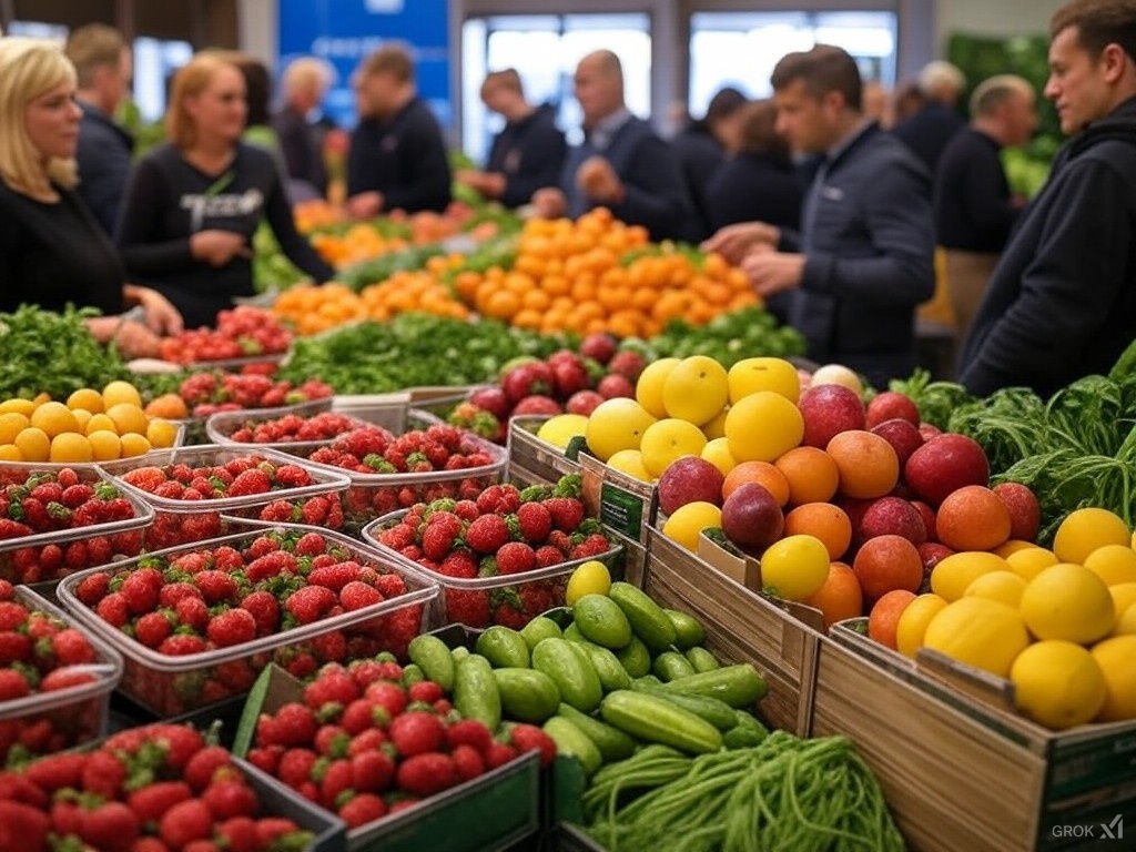 stand de fruit et légume